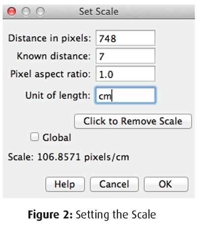 ImageJ Set Menu